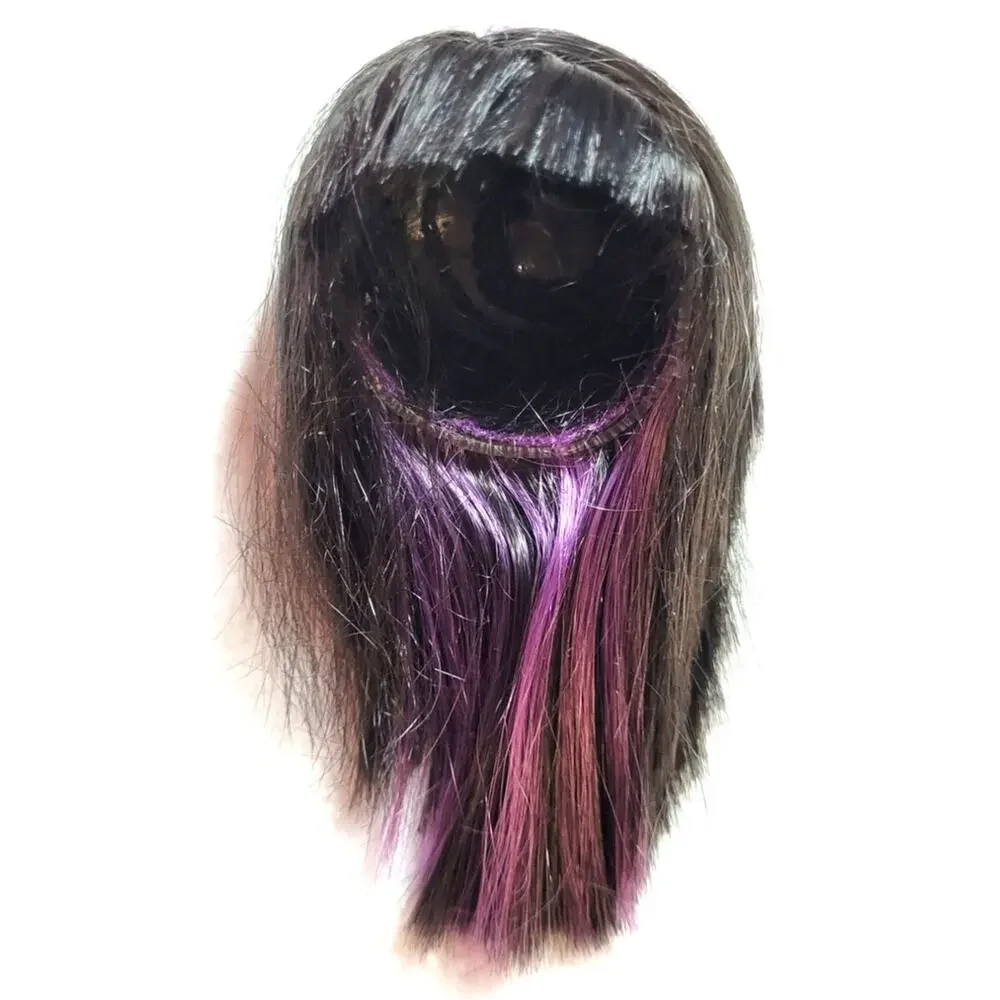 Spin Master Liv Doll Wig Black with Pink Streaks Replacement Hair Accessory